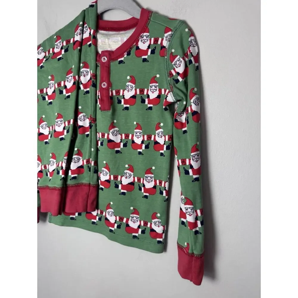 The Beaufort Bonnet Unisex Marching Santa 2 Piece PJ's 4T Cotton